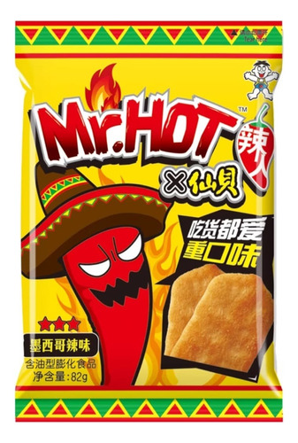 Mr Hot Nachos Picantes X82gr