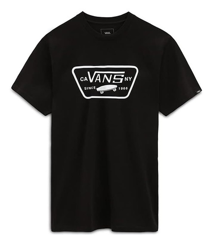 Camiseta De Manga Corta Para Hombre Vans (parche Frontal Com