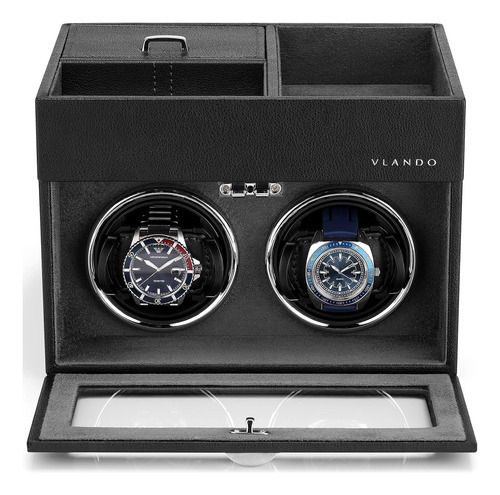 Automatic Double Watch Winder - Watch Winder Box With Men Je