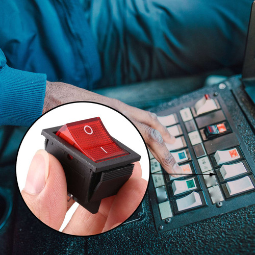 Para Interruptor Basculante De Encendido Y Apagado De 4