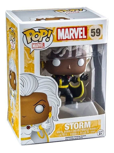 Funko Pop Marvel Tormenta Traje Negro Bobble Head #59