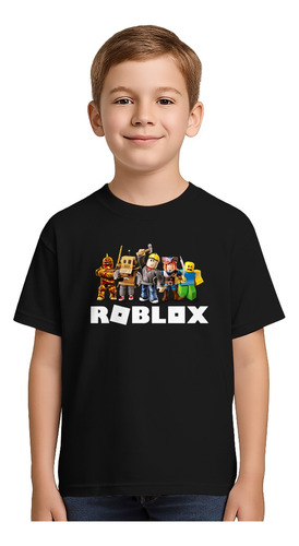 Camisa Camiseta Algodão Unissex Jogo Roblox Avatar De Noob