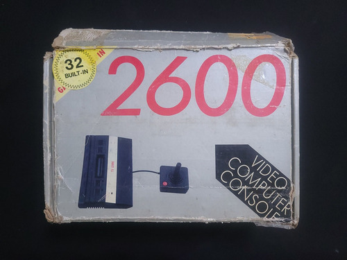 Consola Atari 2600 Jr + 1 Control + 3 Juegos + Caja (Usado)