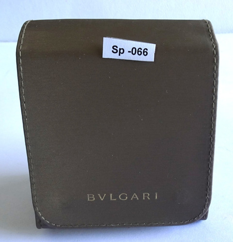 Estuche Original P/reloj De Viaje Bvlgari #sp-066