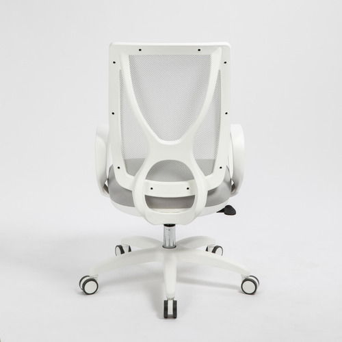 Imagen 4 de 9 de Silla De Oficina Alma White Ergonómica Rossi