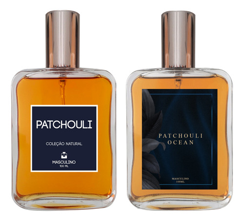 Kit Perfume - Patchouli Clássico + Patchouli Ocean 100ml