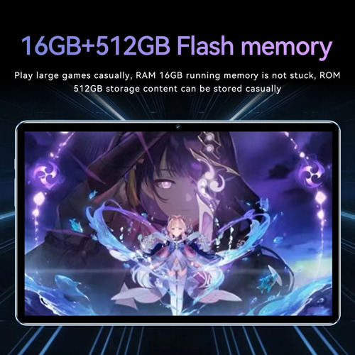 Tableta V10 De 10,1 Pulgadas 5g, 16gb + 512gb