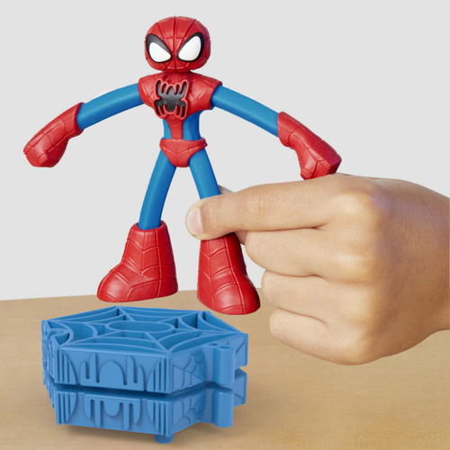 Set De Masas De Play Doh De Marvel Spiderman Lanza Y Atrapa