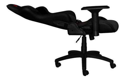 Silla de escritorio Balam Rush Thunder Rush V2 gamer ergonómica negra y roja