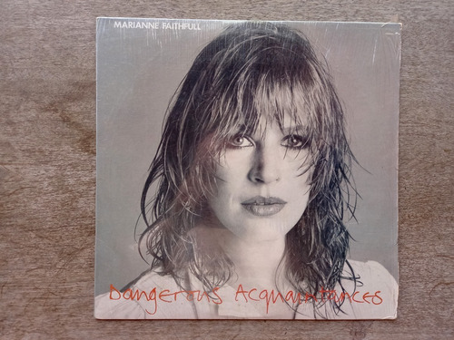Disco Lp Marianne Faithfull - Dangerous Acqua (1981) Usa R15