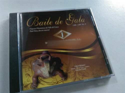 Cd Orquesta Filarmónica Del Valle Del Cauca-baile De Gala. L