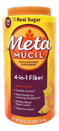 Suplemento Vitamínico Meta Mucil 4 Em 1 Fibras 1.56kg