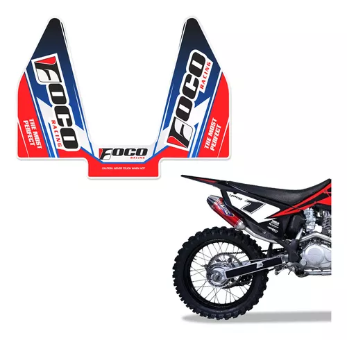 Kit Adesivo Moto Cross Trilha Crf 230 0,20mm Biker Lm266