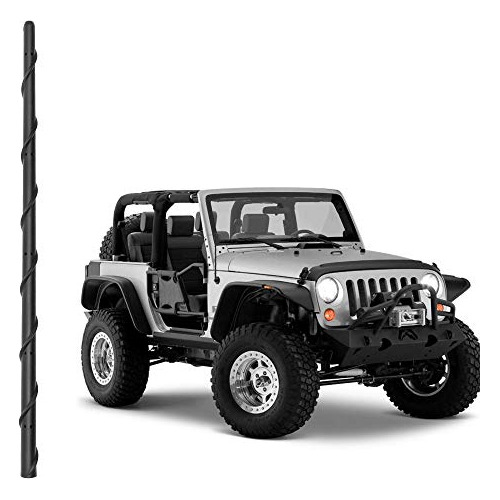 Antena Espiral Compatible Jeep Wrangler Jk Jl Jku Jlu R...