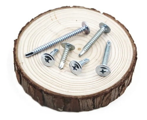 Imagem 4 de 4 de Parafuso Auto Brocante Para Portão 4,2x13 Phillips 1200 Pcs