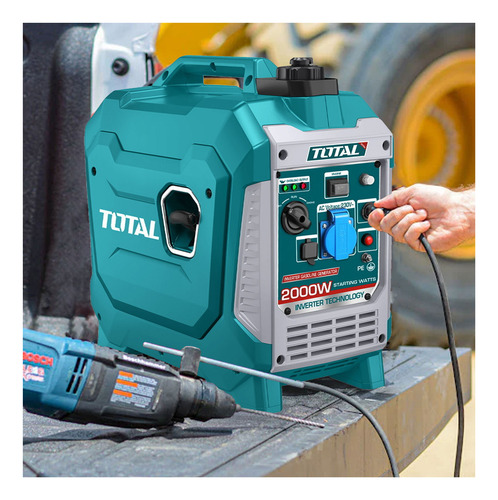 Generador Inverter Gasolina Corriente 2000w Total Tp523006