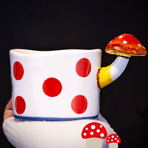 De Taza Creativa De Cerámica Para Desayuno, Leche Y Café,