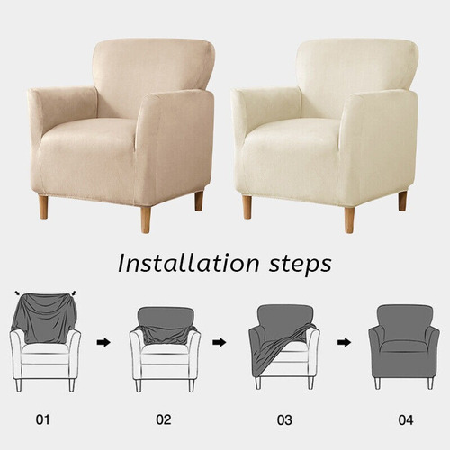 Funda Elástica Para Sillón Individual Sofa Shield