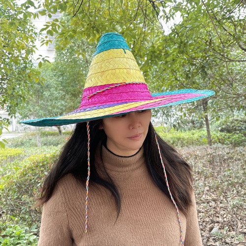 2025 (b) Sombrero Mexicano Sombrero De Paja Sombrero Fiest