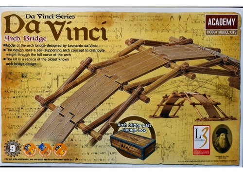 Academy 18153 Da Vinci Arch Bridge ( Approx 18 PuLG Long ) (