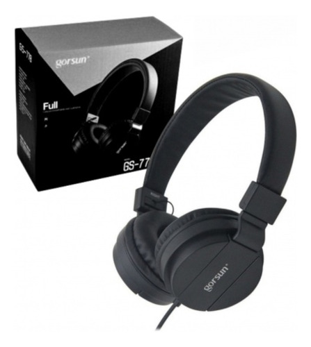 Auriculares Gorsun Gs-770 Negro