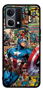 Funda Case Para Oppo Reno 7 Capitan America