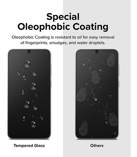Imagen 4 de 10 de Vidrio Templado Para Samsung S23 Ringke Pack X2 Screen Glass