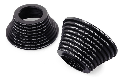 Imagen 3 de 10 de Aro Anillo Adaptador Step Up Ring 82mm A 37mm Lente Filtro