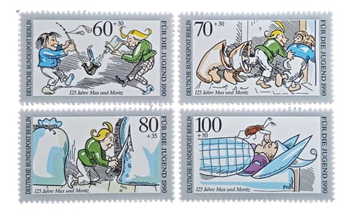 Alemania Berlín Infantil, Serie Mi 868-71 1990 Mint L16722