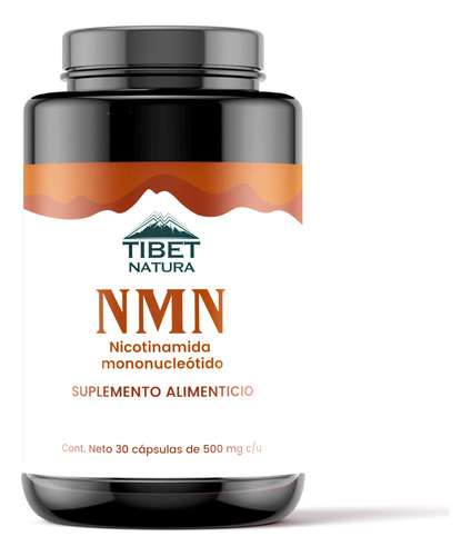 Nmn Nicotinamida Mononucleótido 30 Cápsulas Tibet