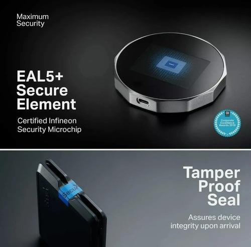 Imagem 5 de 6 de Carteira De Hardware Secux V20 Crypto-asset -lacrado Oficial