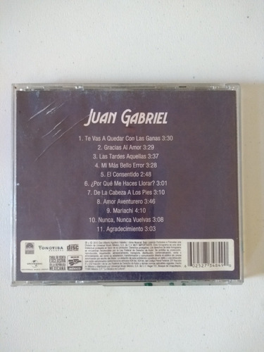 Juan Gabriel Por Qué Me Haces Llorar (Usado)