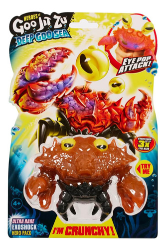 Goo Jit Zu Deep Sea Exoshock Stretch Armstrong Street Sharks (Usado)