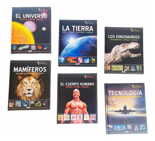 Colección 6 Libros Aprender Es Fácil 