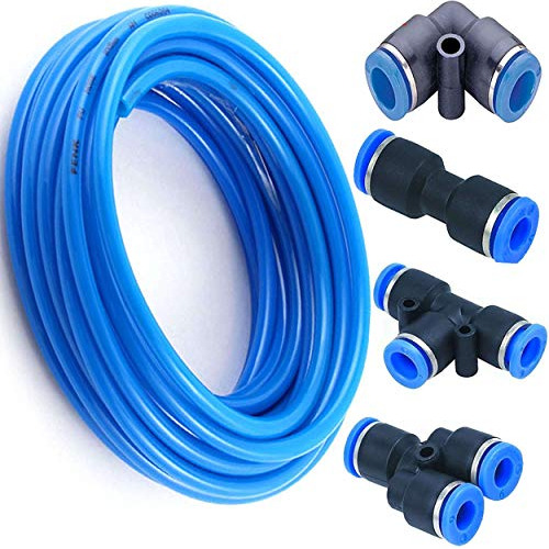 Pu Od 6mm Air Hose Air Line Tube Compressible Tubing Pn...