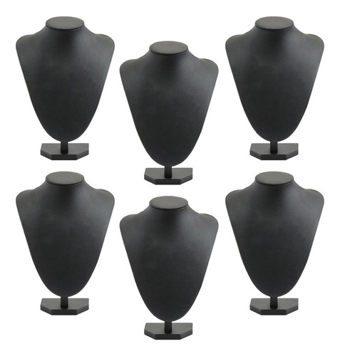 6pcs De De Collar Exhibición Busto Soporte Maniquí -