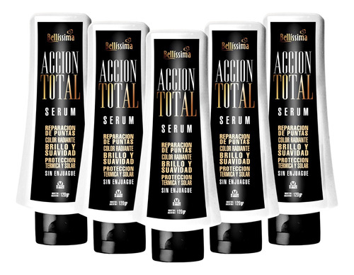 Kit 5 Serum Accion Total Bellissima X 120 Gr