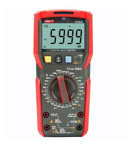 Multimetro Digital Profesional Ut89x De Mano Alta Precisión
