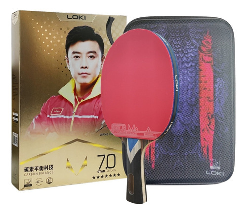 Raqueta De Ping Pong Loki M7 Raqueta De Tenis De Mesa