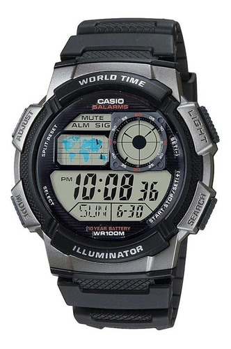 Reloj Casio Digital Ae-1000w-1bvdf Unisex