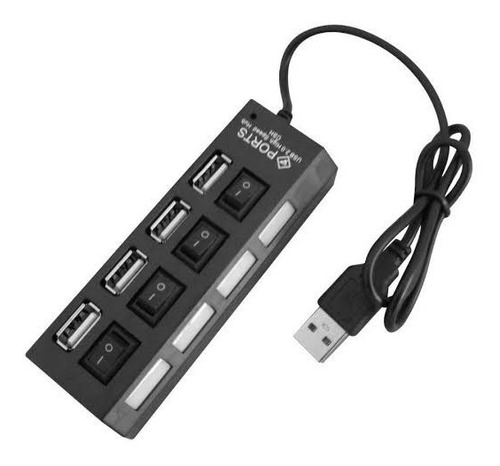 Hub Usb 4 Portas Extensor Usb Multiplicador