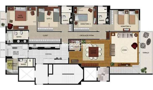 Imagem 22 de 30 de Apartamento Com 3 Suítes 4 Vga, Vila Nova Conceição, São Paulo - V2871