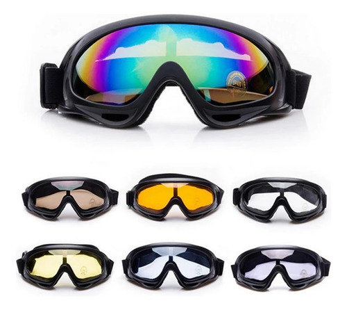 Gafas De Moto De Cross Gafas De Sol Uv Para Motocicleta