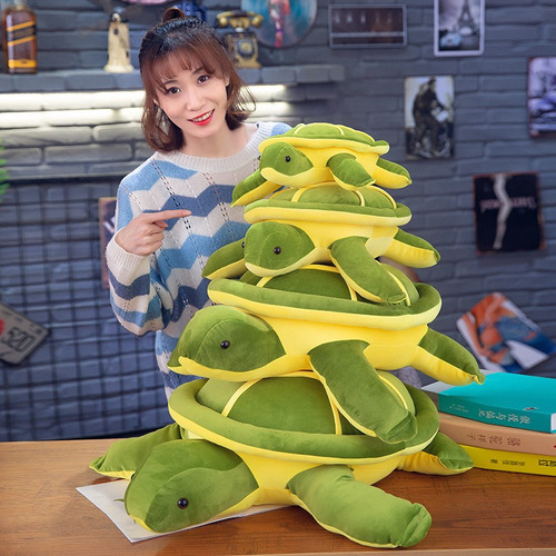 Tortuga Marina De Peluche, Almohada De Juguete, Muñeca De