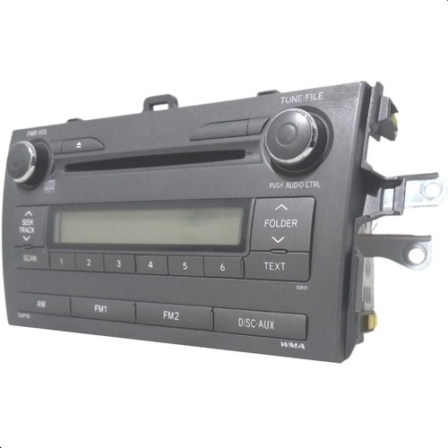 Aparelho Som Mp3 Original Toyota Corolla Xei 2.0 2008 Até 12