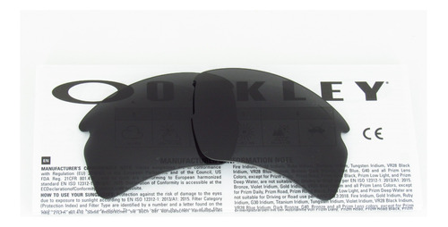 Flak 2.0 Xl - Micas Polarizadas Remplazo Black