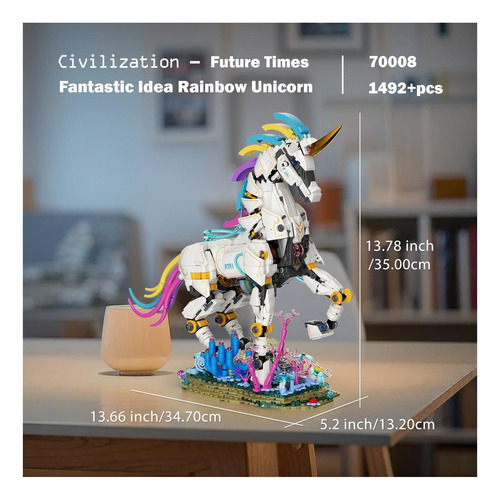 Jmbricklayer Unicorn Building Conjuntos Para Adultos Con Art