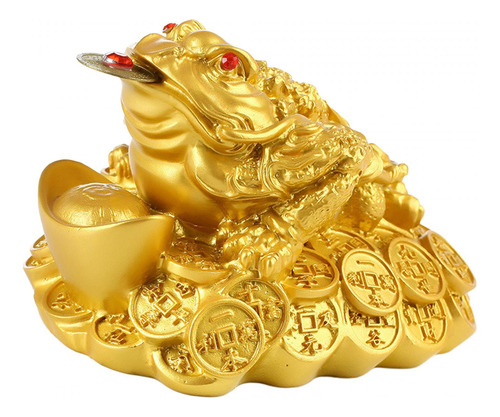 Figura De Rana De Riqueza Feng Shui, Figura De Rana Grande