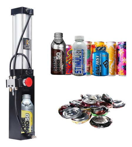Trituradora De Latas Con Expulsión Automática De Latas Plana