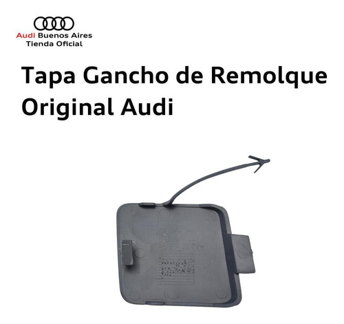 Imagen 3 de 6 de Tapa Gancho De Remolque Original Audi A3